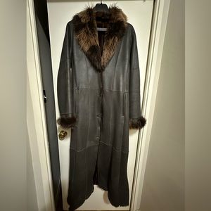 Ladies Shearling Coat